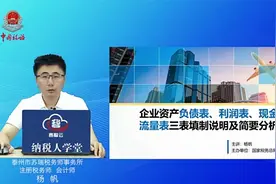 财务会计报表填制说明及简要分析视频封面