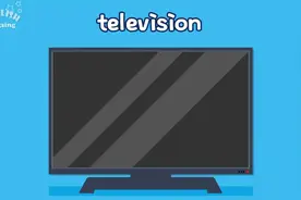英语单词学习-房子（十一）电视 television#英语学习##学单词#