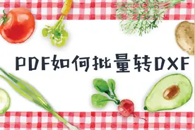 PDF如何批量转DXF?