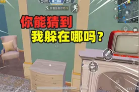 躲猫猫最新攻略，变成一盘菜，躲在这柜子无敌视频封面