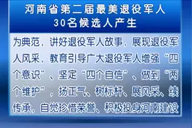 河南省第二届最美退役军人30名候选人产生视频封面