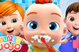 宝宝起床不刷牙洗脸不卫生，看哥哥姐姐如何引导宝宝一起快乐洗漱视频封面