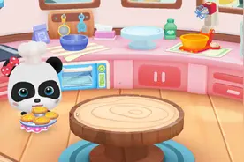 宝宝巴士游戏 蛋挞上面淋上少许蜂蜜味道好极了