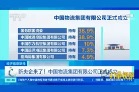 新央企来了！中国物流集团有限公司正式成立|经济信息联播视频封面