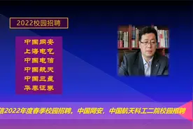 中国电信2022校园招聘，中国网安校招，中国航天二十三所春招。视频封面