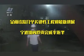 金甬铁路几个关键性工程迎最新进展 宁波境内投资完成率近半视频封面