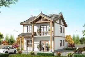 30万建日式小院，占地100平还能带后院？引全村人来围观