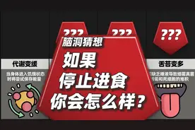 脑洞猜想 如果你停止进食啥也不吃 你会发生什么? 全村吃席?！视频封面