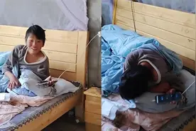 在外工作的妈妈偷偷回家，儿子看见后超激动，一连串反应让人心疼视频封面