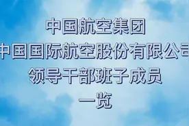 中国国际航空公司（国航）领导干部班子成员一览视频封面