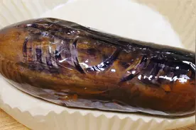 夜市15元的烤茄子，李姐在家做，滑嫩可口，茄子好吃看炒酱