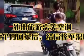 爆笑合集：外出旅游忘关空调，三个月回家后，结局惨不忍睹视频封面