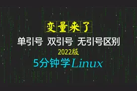 38-单引号、双引号、无引号区别及linux自定义变量的3种赋值方法视频封面