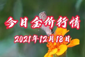 2021年12月18日今日金价行情视频封面