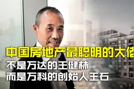 中国房地产最聪明的大佬，不是万达的王健林，而是万科创始人王石视频封面