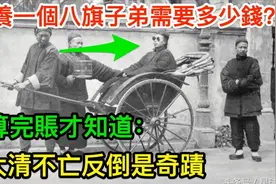 养一个八旗子弟需要多少钱？算完帐：大清不亡反倒是奇迹视频封面
