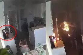 美国4岁女孩见厨房着火临危不乱 犹豫几秒后一个决定拯救全家视频封面