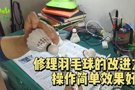 修理羽毛球的改进方法 操作简单效果好视频封面