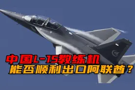 中国L-15教练机亮相中东防展，机身喷上外军涂装，这笔订单稳了？视频封面