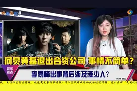 何炅黄磊退出合资公司 事情不简单？张翰贡献豆瓣最低分神剧！视频封面