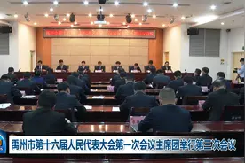 禹州市第十六届人民代表大会第一次会议主席团举行第三次会议视频封面