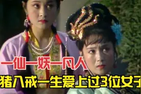 猪八戒一生爱上过3位女子，一仙一妖一凡人，她们是谁？视频封面