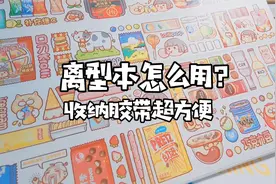 离型本用法分享，让手帐党轻松收纳手帐贴纸，用起来超方便哟视频封面