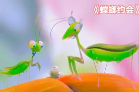 公螳螂爱上母螳螂，却会被母螳螂吃掉，是自愿还是？动画视频封面