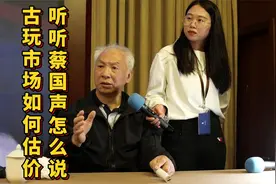 古玩市场如何估价，听听蔡国声怎么说视频封面