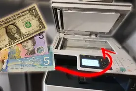 10个国家钞票放进彩色复印机，实验过程中，遇到社区送温暖？视频封面
