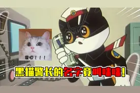 黑猫警长的原名这么接地气？堂堂猛男警长竟被取名叫咪咪！视频封面