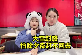 要开车从北京回西安，碰上下雪高速都封了，这下计划都乱了视频封面