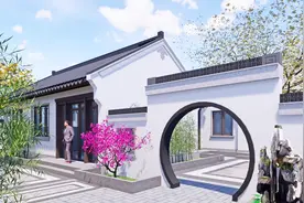 河北保定一层20X33米新中式宅院，多庭院布局，韵味十足！视频封面