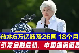美国放水6万亿波及26国，18个月内或引发金融危机，中国提前避险视频封面