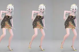 穿着黑丝小裙子跳舞的二次元小姐姐42视频封面