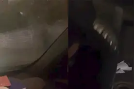 狂风暴雨天小伙无处躲避被淋透，河南女子大声呼喊让其进车避雨