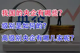 我国的央企有哪些？级别是如何的？高级别央企有哪几家呢？视频封面