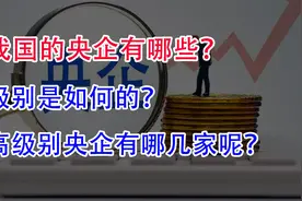 我国的央企有哪些？级别是如何的？高级别央企有哪几家呢？视频封面