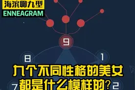 九个不同性格的美女都是什么模样的？视频封面