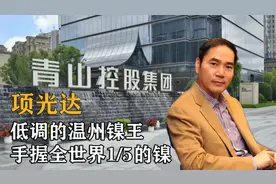 低调的温州首富项光达，青山控股掌舵人，手握全世界1/5的镍！视频封面