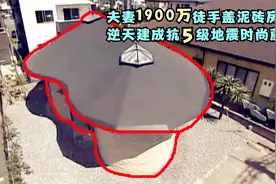 夫妻1900万徒手盖泥砖房子，逆天建成抗5级地震时尚蘑菇屋！视频封面