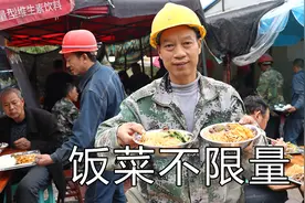 10元快餐饭菜不限量，有凉拌粉丝，折耳根和碎米肉超下饭视频封面