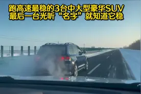 跑高速最稳的3台中大型豪华SUV，最后一台光听名字就觉得稳！视频封面
