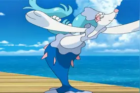 宝可梦日月：花漾海狮进化了，师傅悄悄藏起来，给水莲个惊喜