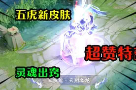 福哥解说：五虎将赵云新皮肤优先登场，满满特效，打击感超级好！视频封面