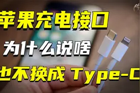 苹果充电接口，为什么说啥也不换成Type-C？视频封面