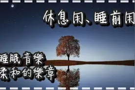 30分钟睡眠音乐，柔和好听的乐章，休息和睡前用视频封面