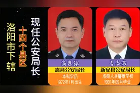 洛阳市下辖14个县区，现任公安局长，古城洛阳社会环境“清洁者”视频封面