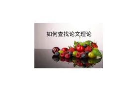 如何查找论文的理论视频封面
