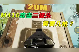 “吃鸡”揭秘M416和AKM的伤害差距，谁能秒掉二级头？